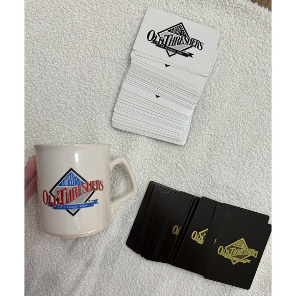 Other - Midwest Old Settlers & Threshers, Mt. Pleasant IA Mug Playing Cards‎ Iowa